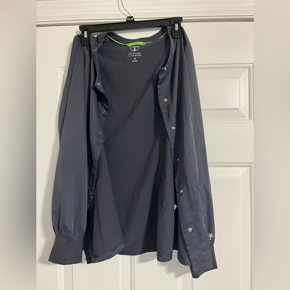 Healing hands scrub jacket